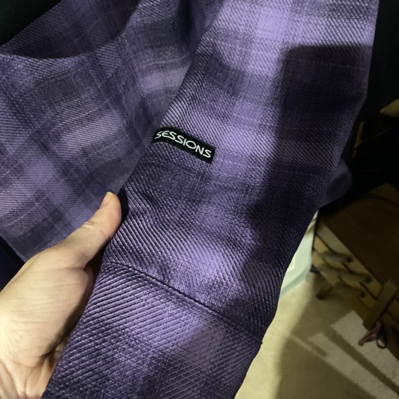 Sessions purple jacket women’s size M - Picture 5 of 5